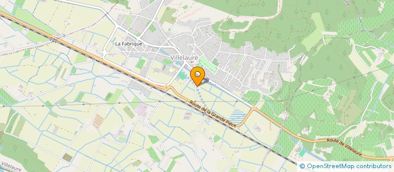 localisation de l'entreprise EARL SAINT MARC  VILLELAURE