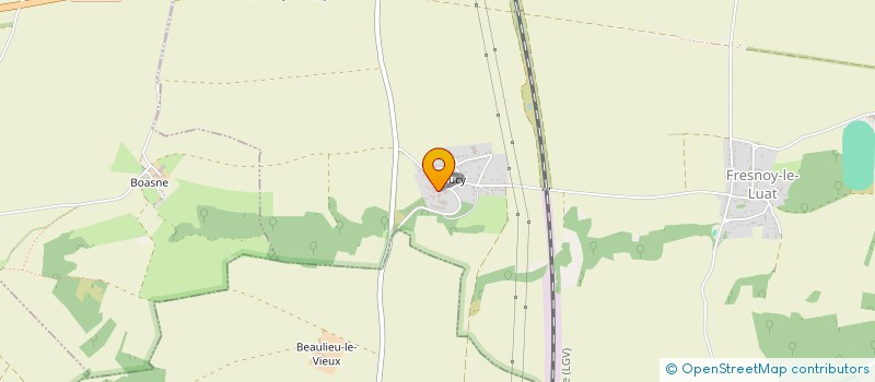localisation de l'entreprise EARL SAINT MAURICE  FRESNOY-LE-LUAT