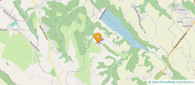 localisation de l'entreprise EARL SAINT-PEYRUS  NAVAILLES-ANGOS