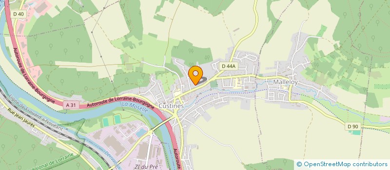 localisation de l'entreprise EARL SAINT PRIEST  MILLERY