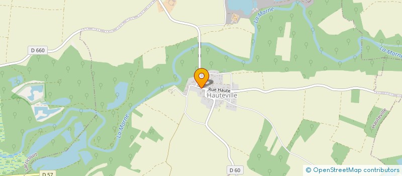localisation de l'entreprise EARL SAINTE ANNNE à HAUTEVILLE