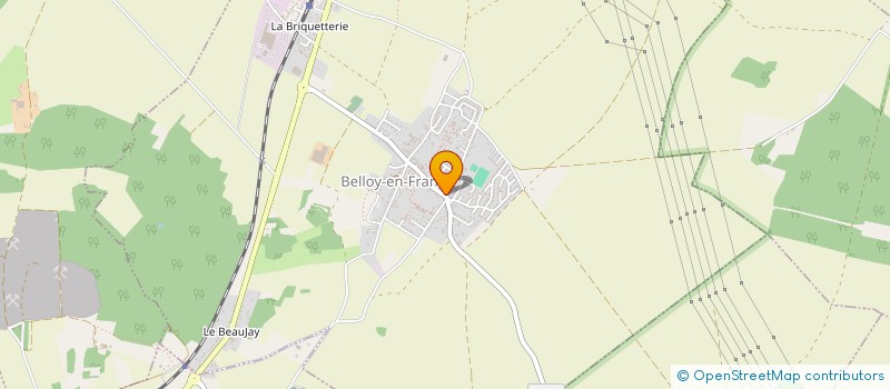 localisation de l'entreprise EARL SAINTE BEUVE à BELLOY-EN-FRANCE
