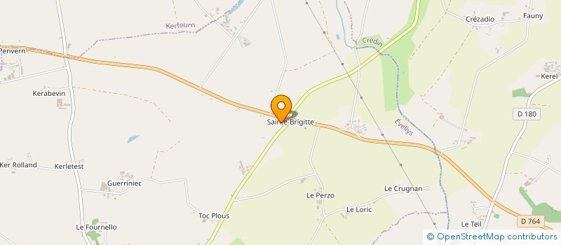 localisation de l'entreprise EARL SAINTE BRIGITTE à EVELLYS