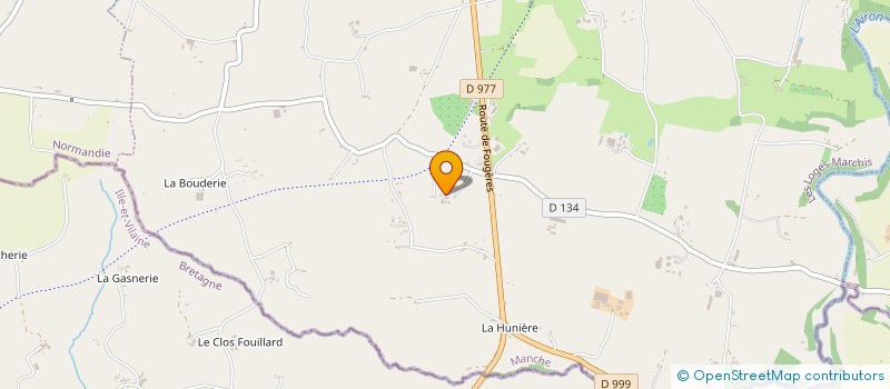 localisation de l'entreprise EARL SAINTE PHILOMENE  LES LOGES-MARCHIS