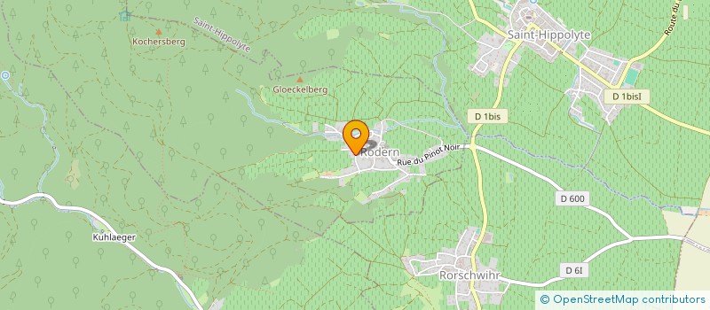 localisation de l'entreprise EARL SALBER MARCEL  RODERN