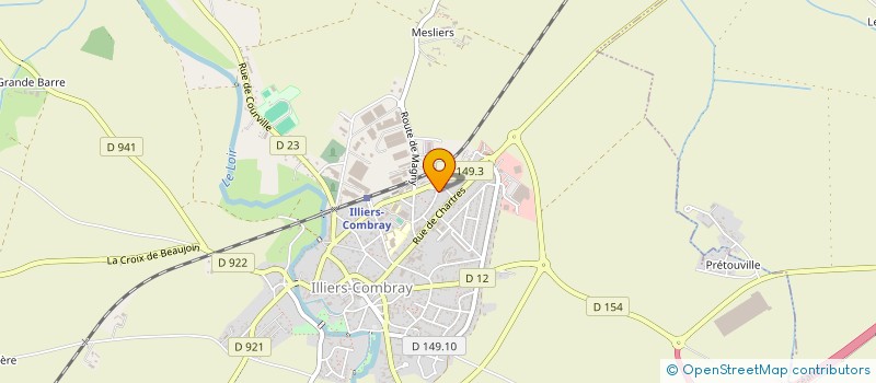localisation de l'entreprise EARL SALMON à CHAUFFOURS