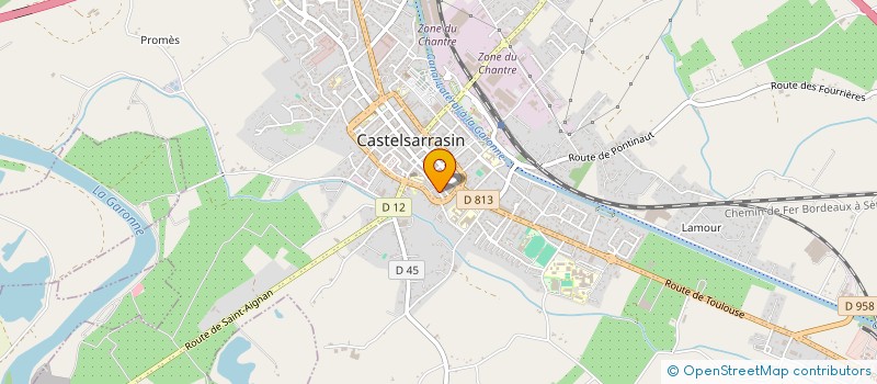localisation de l'entreprise EARL SAMFRUT  CASTELSARRASIN