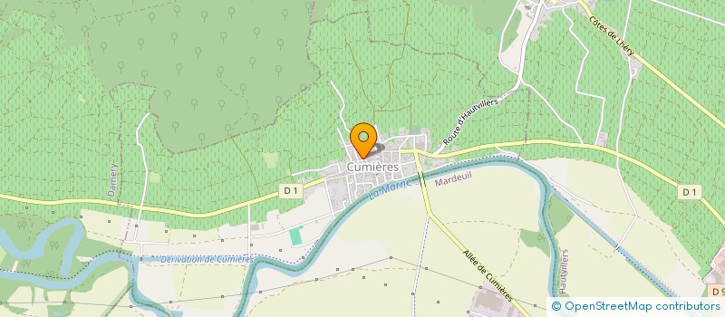 localisation de l'entreprise EARL SANCHEZ-LE GUEDARD  CUMIERES