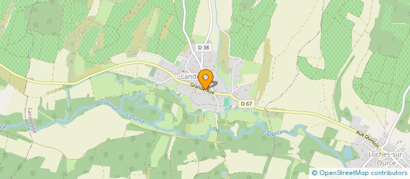 localisation de l'entreprise EARL SANDRIN-ROUSSEL à CELLES-SUR-OURCE