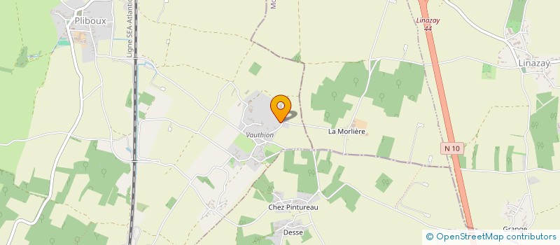 localisation de l'entreprise EARL SANSAULT à CLUSSAIS-LA-POMMERAIE