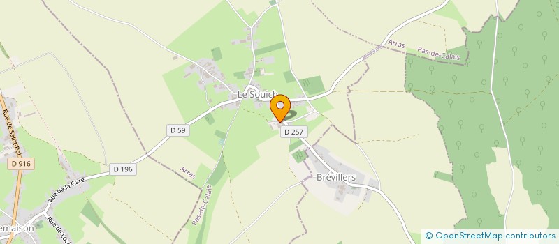 localisation de l'entreprise EARL SANTERRE à LE SOUICH