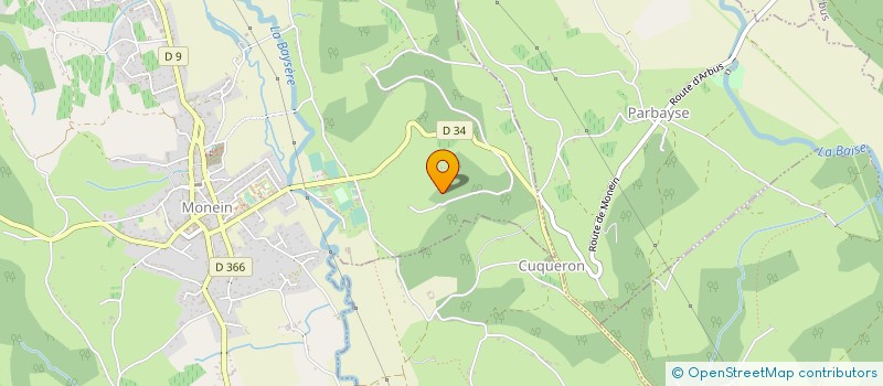 localisation de l'entreprise EARL SASSUS à LUCQ-DE-BEARN