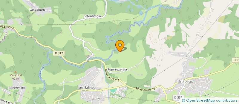 localisation de l'entreprise EARL SATHAITZ à ISTURITS
