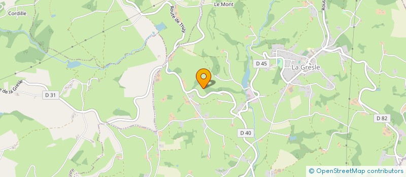 localisation de l'entreprise EARL SATTENDRAS à LA GRESLE