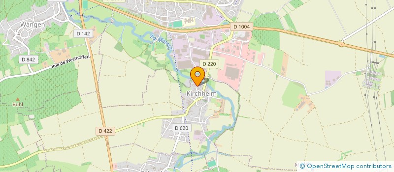 localisation de l'entreprise EARL SATTLER MATERNE  KIRCHHEIM