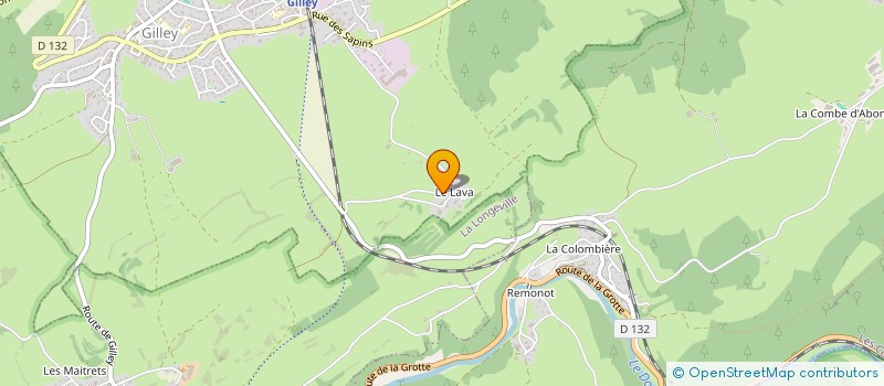 localisation de l'entreprise EARL SAUGET  GILLEY