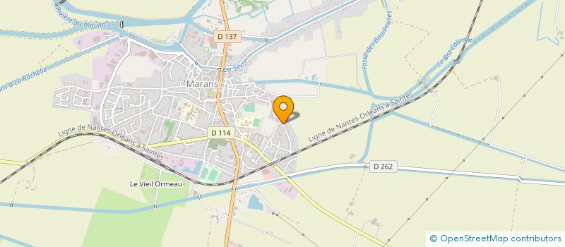 localisation de l'entreprise EARL SAUSSEAU  MARANS