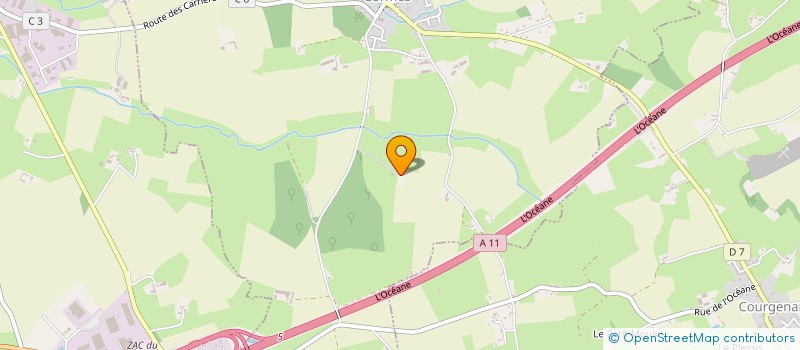 localisation de l'entreprise EARL SAUSSEREAU à PREVAL