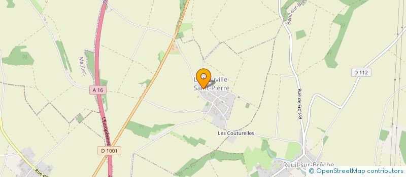 localisation de l'entreprise EARL SAUVAGE FRERES  LA NEUVILLE-SAINT-PIERRE