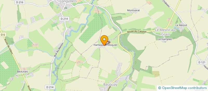 localisation de l'entreprise EARL SAVARY à SOULEUVRE EN BOCAGE