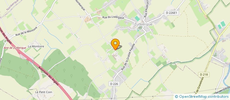 localisation de l'entreprise EARL SAVARY à ZUTKERQUE