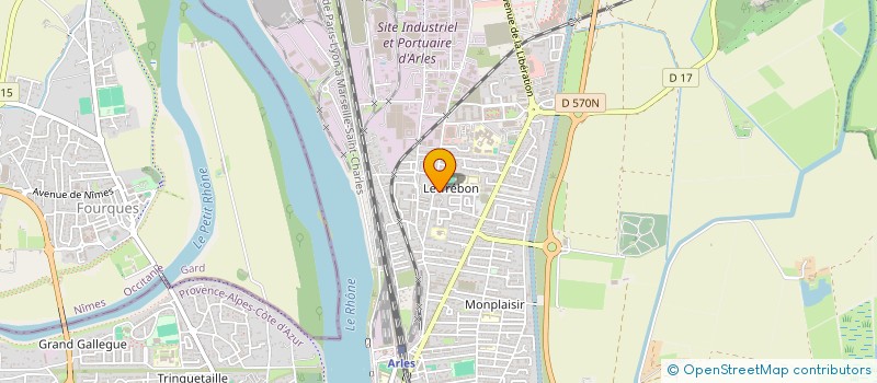 localisation de l'entreprise EARL SAXY  ARLES