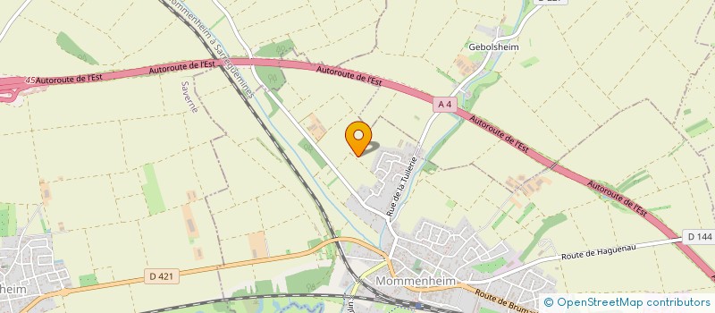 localisation de l'entreprise EARL SCHERER à MOMMENHEIM