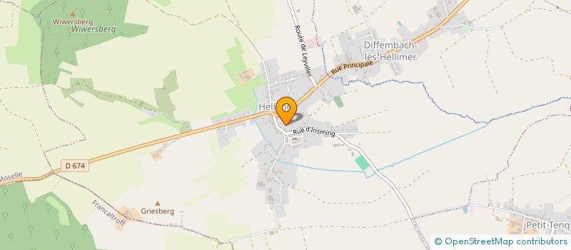 localisation de l'entreprise EARL SCHERER  HELLIMER