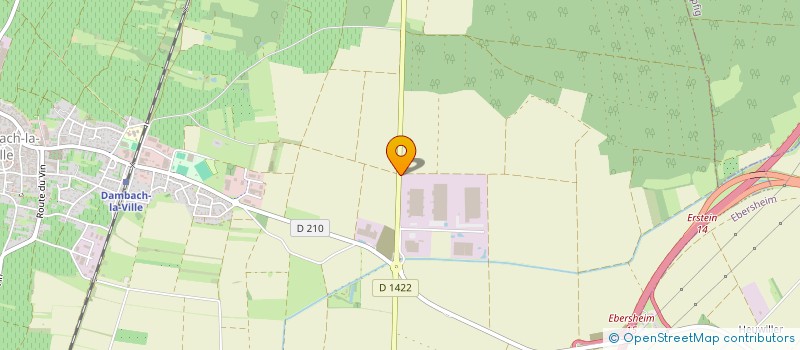 localisation de l'entreprise EARL SCHNELL  DAMBACH-LA-VILLE