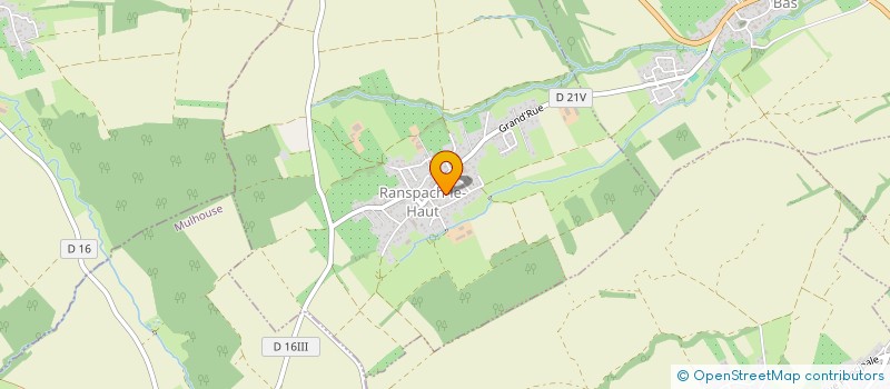 localisation de l'entreprise EARL SCHURRER  RANSPACH-LE-HAUT