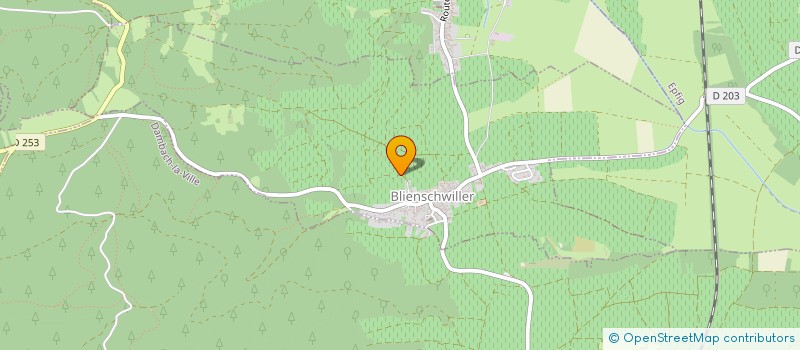 localisation de l'entreprise EARL SCHWARTZ CHRISTIAN  BLIENSCHWILLER