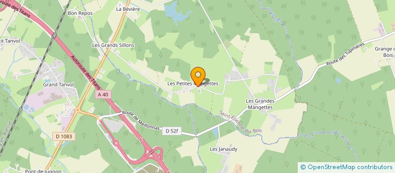 localisation de l'entreprise EARL SCUDERIA ALCANTARA à SAINT-ETIENNE-DU-BOIS