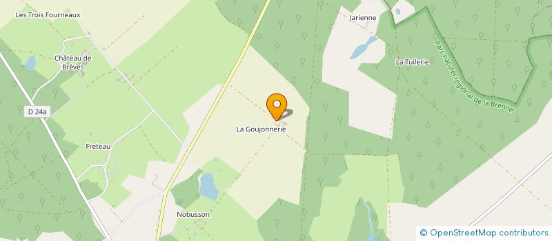 localisation de l'entreprise EARL SEBASTIEN à VENDŒUVRES