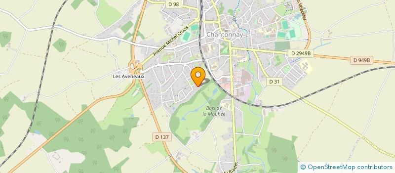 localisation de l'entreprise EARL SEBASTOPOL à CHANTONNAY