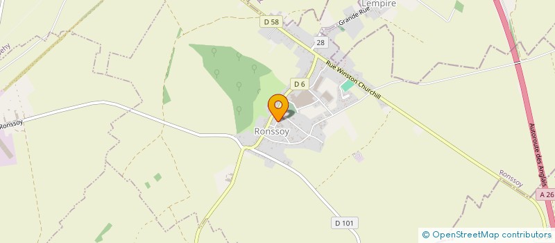 localisation de l'entreprise EARL SELLIE  RONSSOY