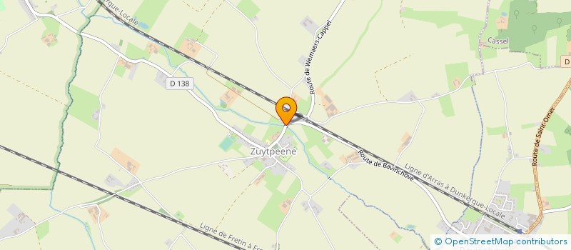 localisation de l'entreprise EARL SELOSSE  ZUYTPEENE