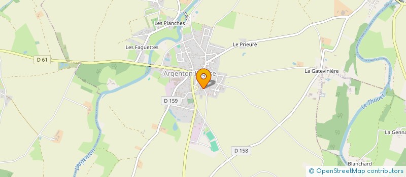 localisation de l'entreprise EARL SENSATIONS ROUGES à BRION-PRES-THOUET