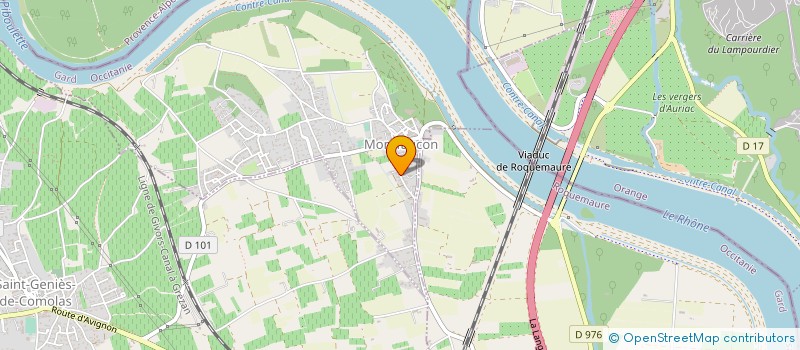 localisation de l'entreprise EARL SERDOM  MONTFAUCON