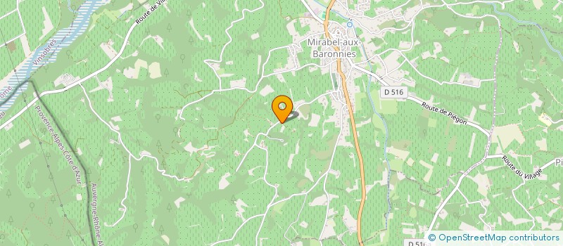 localisation de l'entreprise EARL SERRE DE LA MOTTE  MIRABEL-AUX-BARONNIES