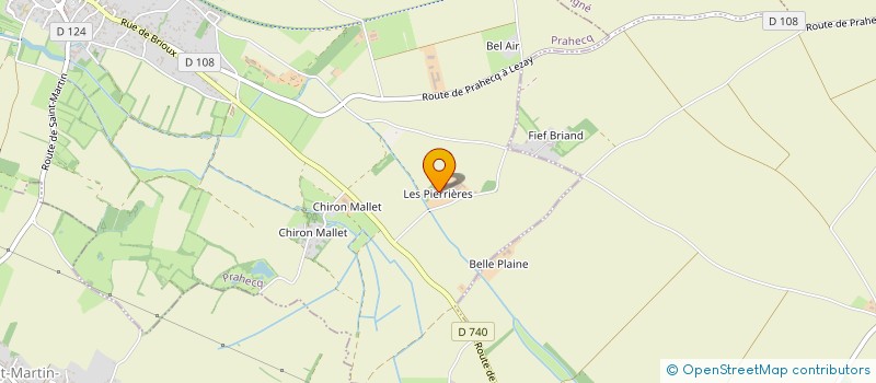 localisation de l'entreprise EARL SERRES DES PIERRIERES  PRAHECQ