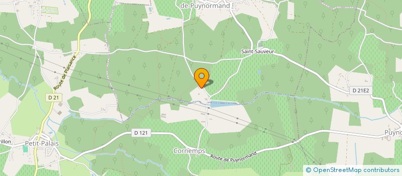 localisation de l'entreprise EARL SESA à ST-SAUVEUR-DE-PUYNORMAND