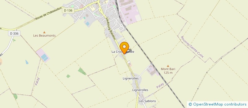 localisation de l'entreprise EARL SEVIN à PATAY