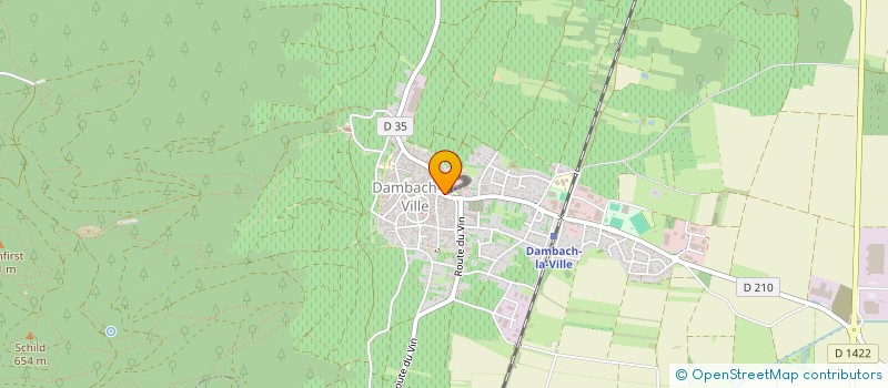 localisation de l'entreprise EARL SILBER  DAMBACH-LA-VILLE