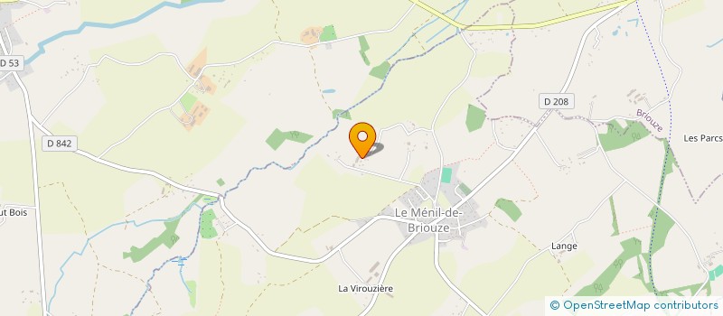 localisation de l'entreprise EARL SIMON à LE MENIL-DE-BRIOUZE