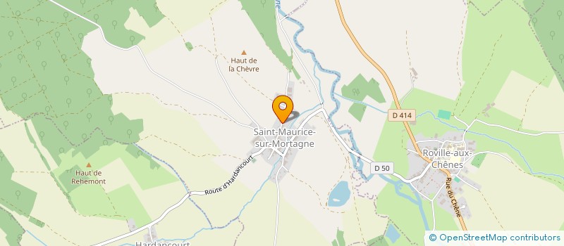 localisation de l'entreprise EARL SIMON HELLE  SAINT-MAURICE-SUR-MORTAGNE