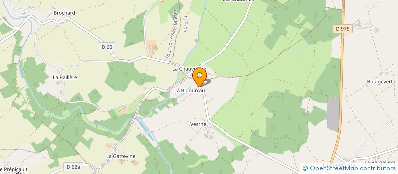 localisation de l'entreprise EARL SIMONNET à LE BLANC
