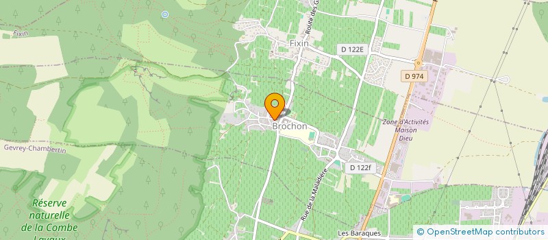 localisation de l'entreprise EARL SIRUGUE  BROCHON