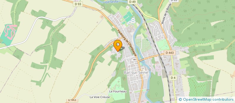 localisation de l'entreprise EARL SOAZICK & AIXANSE à BAR-SUR-SEINE