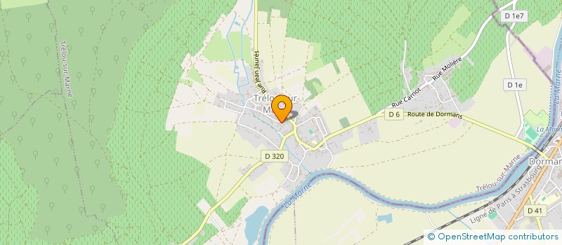 localisation de l'entreprise EARL SOCIETE MALLET ERIC à TRELOU-SUR-MARNE