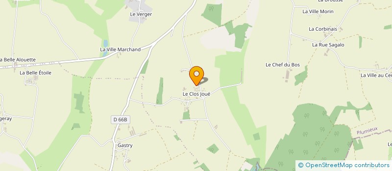 localisation de l'entreprise EARL SOHIER GICQUEL à PLEMET